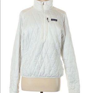 Patagonia Women’s Nano Puff Pullover Jacket White
